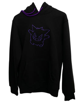 Pokemon Gengar Hoodie – Embroidered Gengar