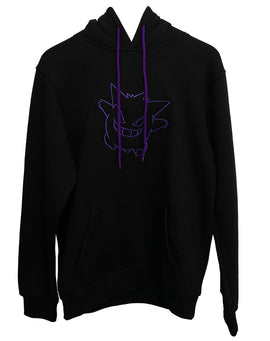 Pokemon Gengar Hoodie – Embroidered Gengar