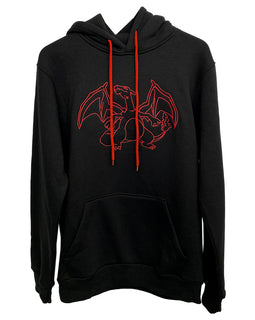 Pokemon Charizard Hoodie – Embroidered Charizard