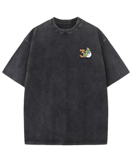Sleepy Tyranitar Vintage Acid-Washed T-Shirt
