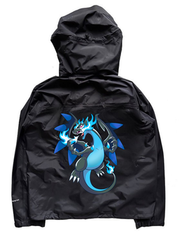 Mega Charizard X Embroidered Jacket – Premium Jacket