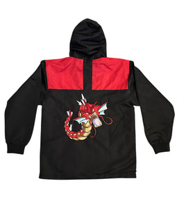 Premium Shiny Gyarados Embroidered Jacket