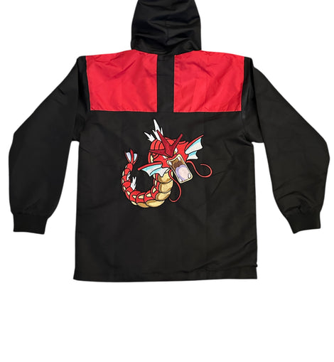 Premium Shiny Gyarados Embroidered Jacket