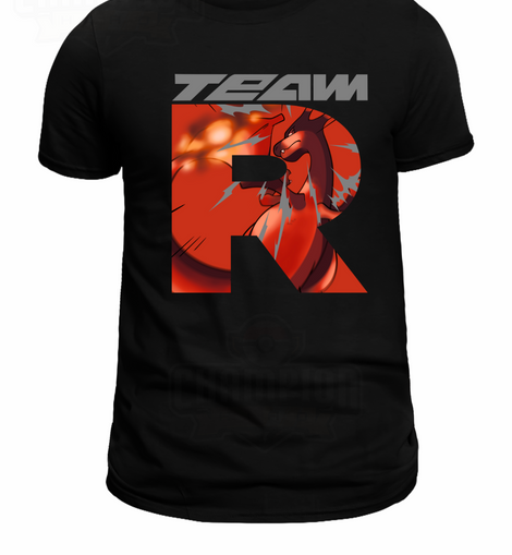 Team Rocket Dark Charizard Shirt – Oversized Heat for Real Trainers