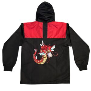 Premium Shiny Gyarados Embroidered Jacket