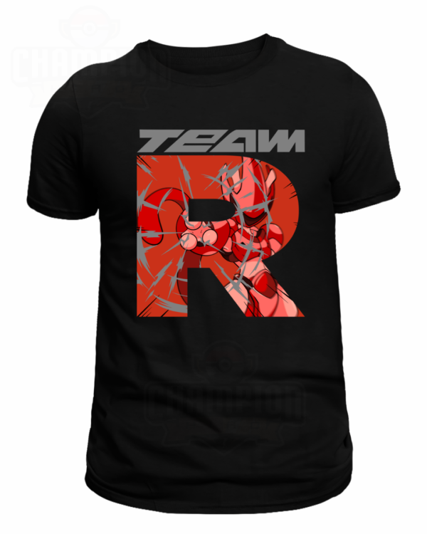 Team Rocket Armored Mewtwo Shirt – Power, Control, and Rebellion in One Shirt